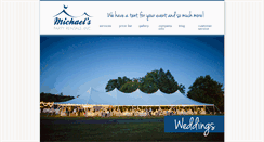 Desktop Screenshot of michaelspartyrentals.com